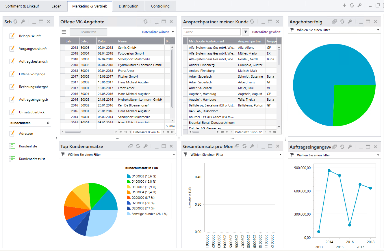sage 100 Marketing & Vertrieb