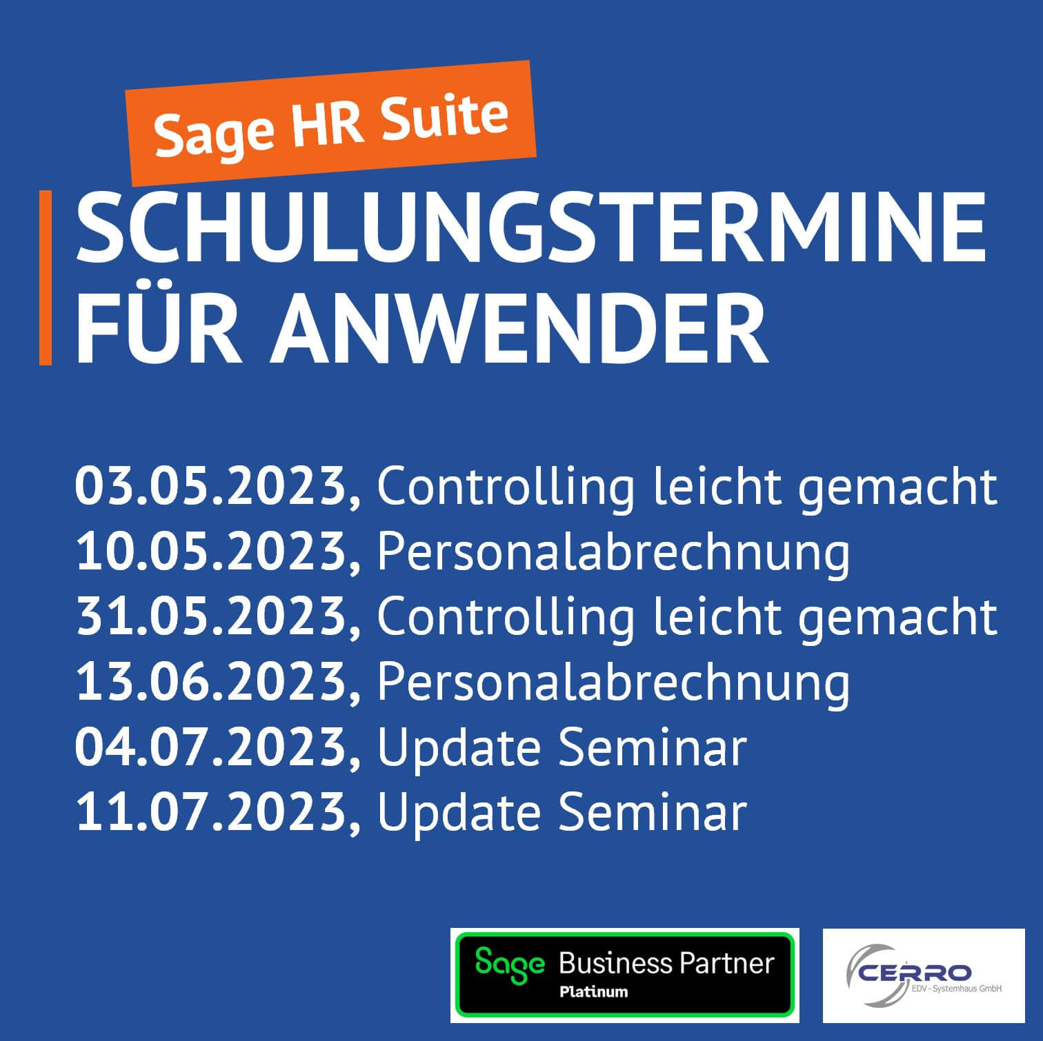 sage schulungen seminare