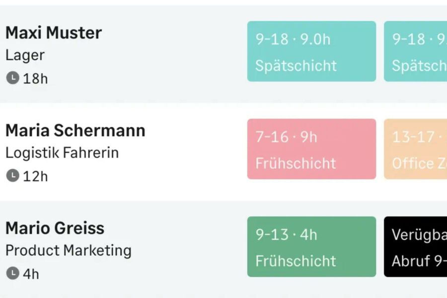 sage hr schichtplanung